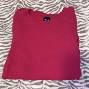 Long sleeve Ribbed Gap Top